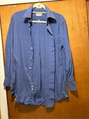 Stafford Blue Men's Dress Shirt